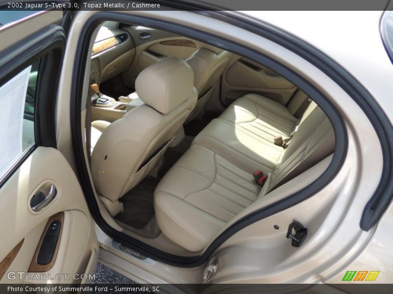 Topaz Metallic / Cashmere 2002 Jaguar S-Type 3.0