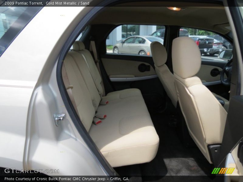 Gold Mist Metallic / Sand 2009 Pontiac Torrent