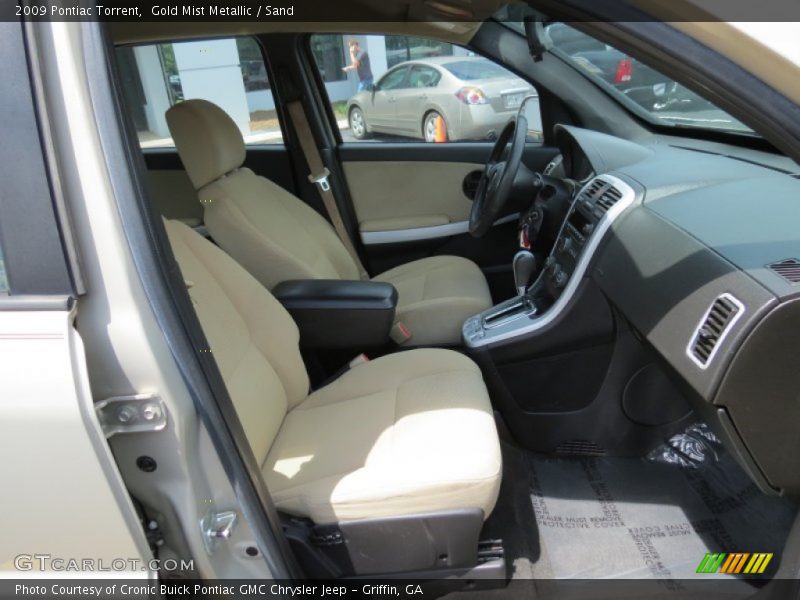 Gold Mist Metallic / Sand 2009 Pontiac Torrent