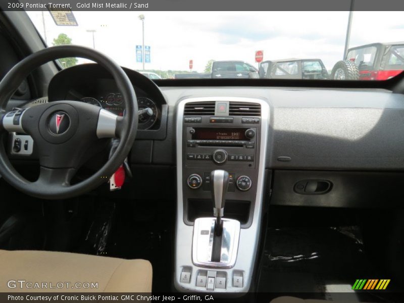 Gold Mist Metallic / Sand 2009 Pontiac Torrent