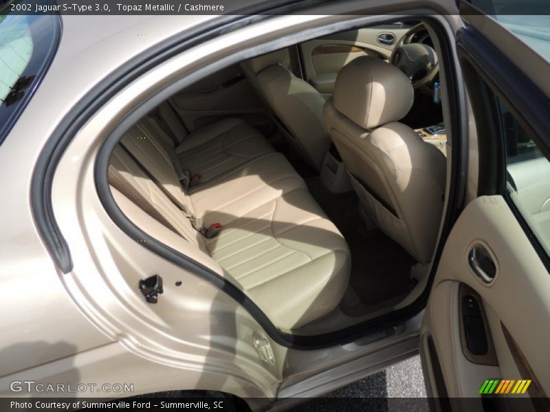 Topaz Metallic / Cashmere 2002 Jaguar S-Type 3.0