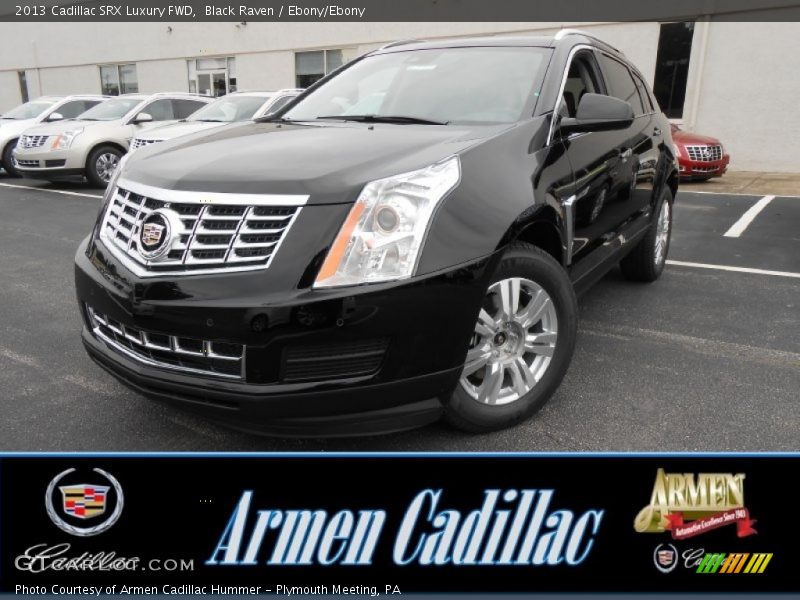 Black Raven / Ebony/Ebony 2013 Cadillac SRX Luxury FWD