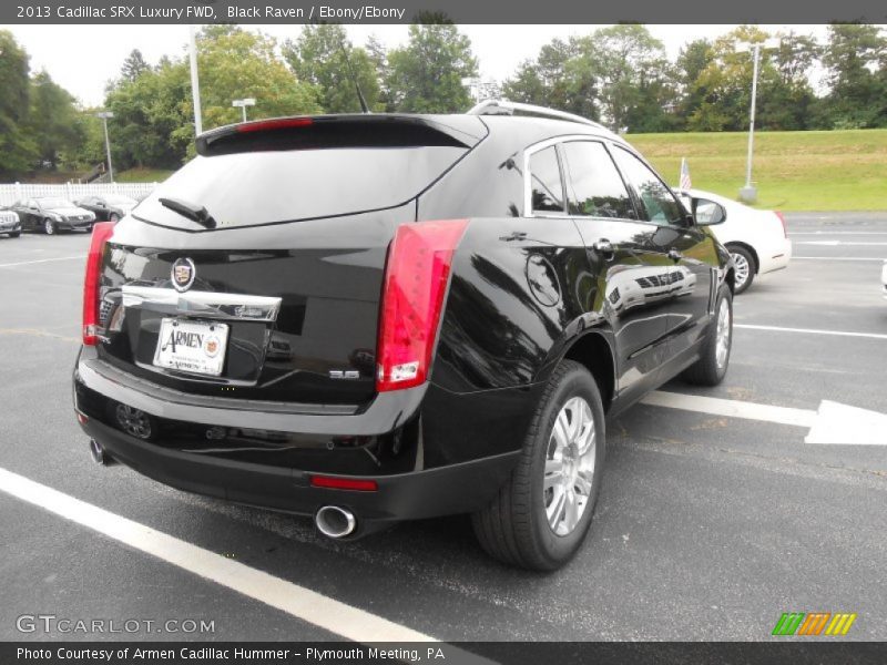 Black Raven / Ebony/Ebony 2013 Cadillac SRX Luxury FWD