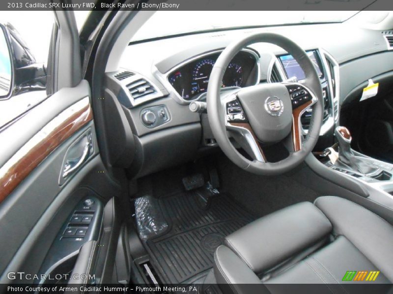 Black Raven / Ebony/Ebony 2013 Cadillac SRX Luxury FWD