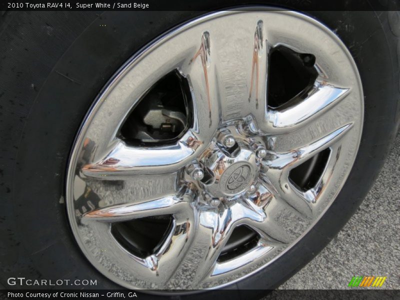 Super White / Sand Beige 2010 Toyota RAV4 I4