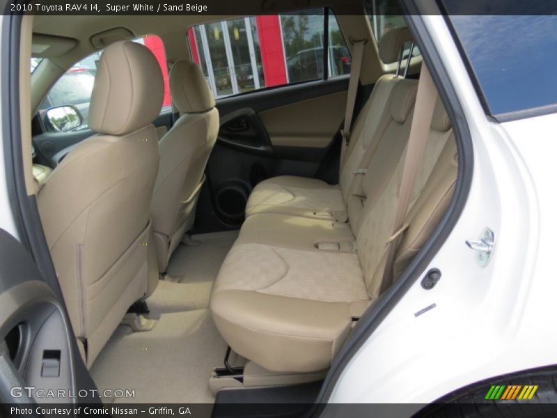 Super White / Sand Beige 2010 Toyota RAV4 I4