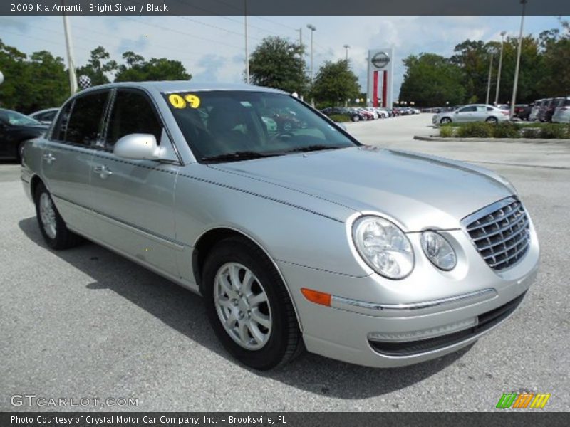 Bright Silver / Black 2009 Kia Amanti