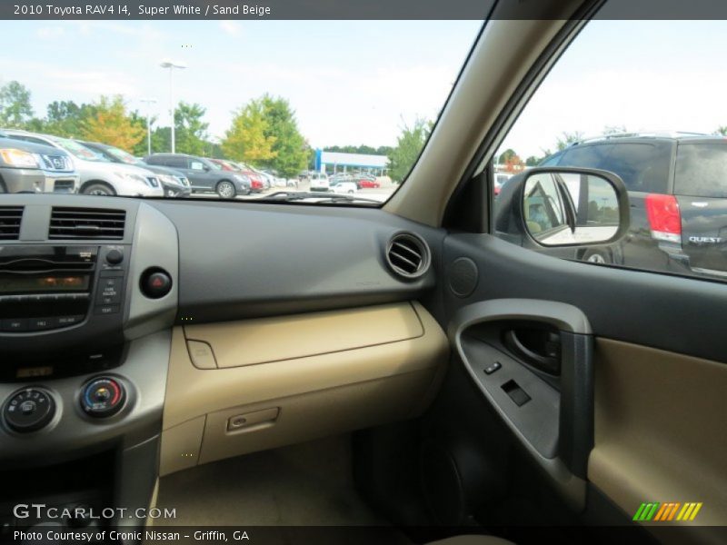 Super White / Sand Beige 2010 Toyota RAV4 I4