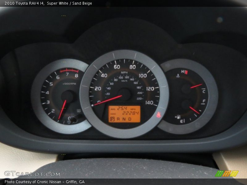 Super White / Sand Beige 2010 Toyota RAV4 I4