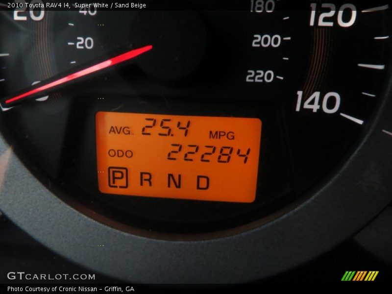 Super White / Sand Beige 2010 Toyota RAV4 I4
