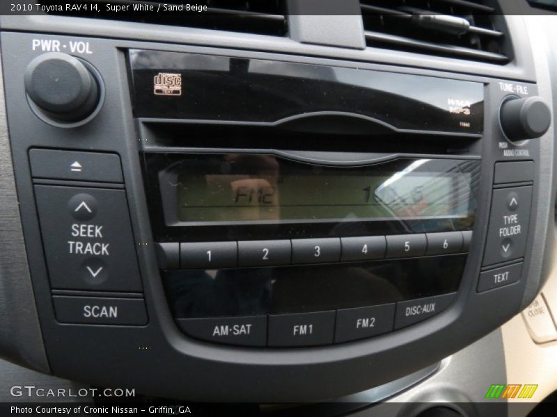 Super White / Sand Beige 2010 Toyota RAV4 I4
