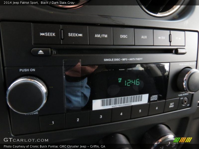 Black / Dark Slate Gray 2014 Jeep Patriot Sport
