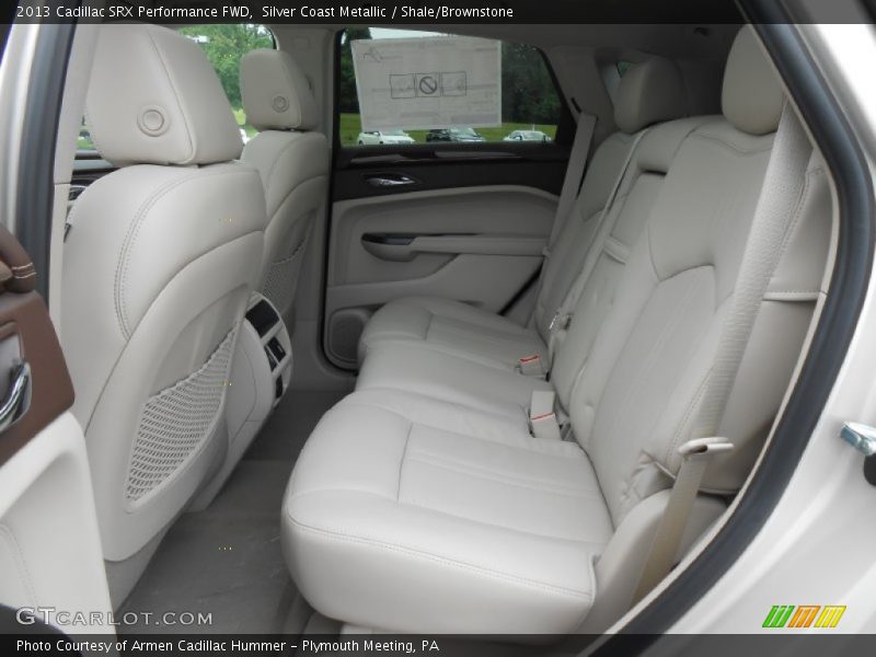 Silver Coast Metallic / Shale/Brownstone 2013 Cadillac SRX Performance FWD