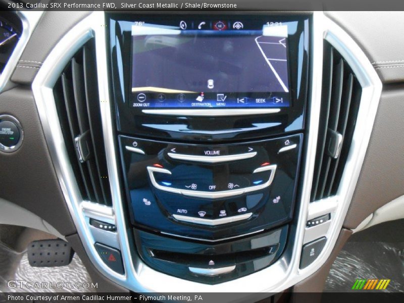 Silver Coast Metallic / Shale/Brownstone 2013 Cadillac SRX Performance FWD