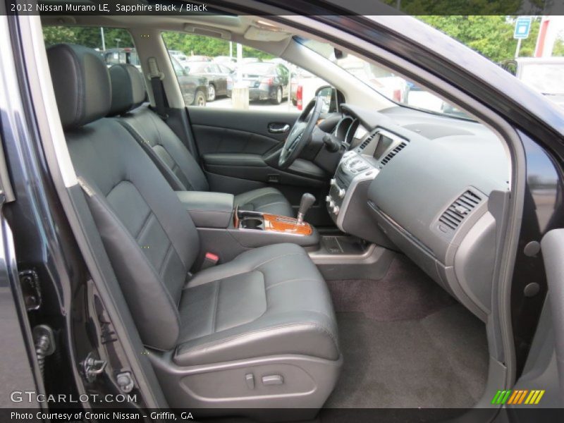 Front Seat of 2012 Murano LE