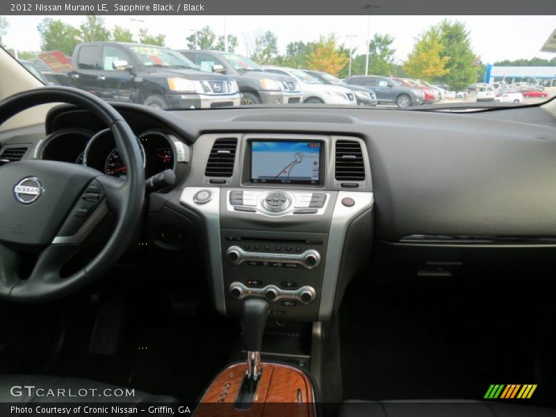 Sapphire Black / Black 2012 Nissan Murano LE