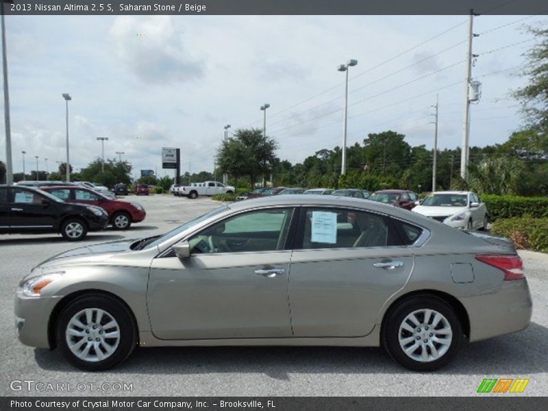 Saharan Stone / Beige 2013 Nissan Altima 2.5 S
