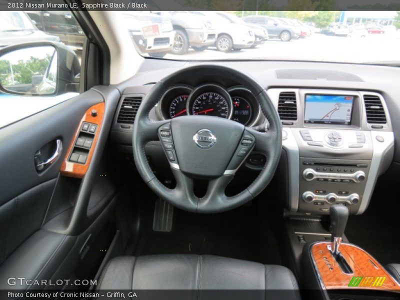 Dashboard of 2012 Murano LE