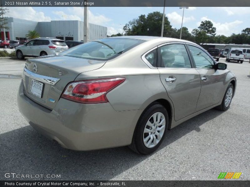 Saharan Stone / Beige 2013 Nissan Altima 2.5 S