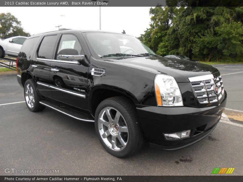 Black Raven / Ebony 2013 Cadillac Escalade Luxury AWD