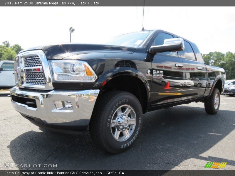 Black / Black 2013 Ram 2500 Laramie Mega Cab 4x4
