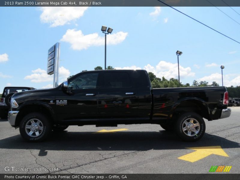 Black / Black 2013 Ram 2500 Laramie Mega Cab 4x4