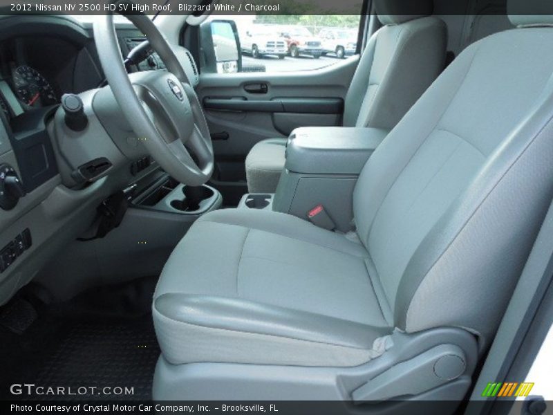 Blizzard White / Charcoal 2012 Nissan NV 2500 HD SV High Roof