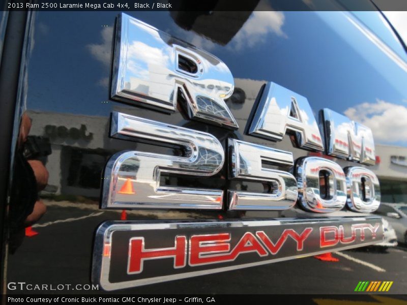 Black / Black 2013 Ram 2500 Laramie Mega Cab 4x4