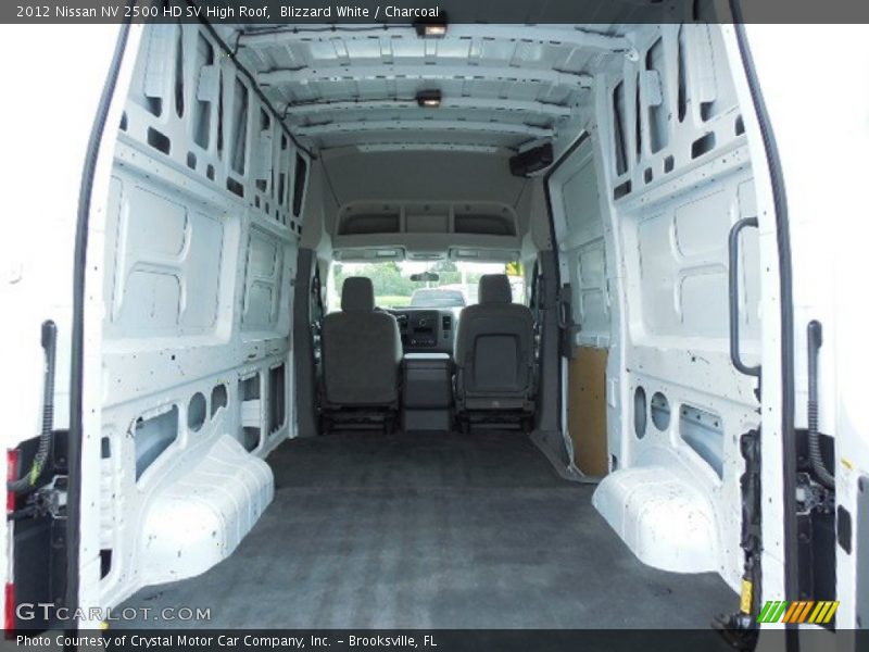 Blizzard White / Charcoal 2012 Nissan NV 2500 HD SV High Roof