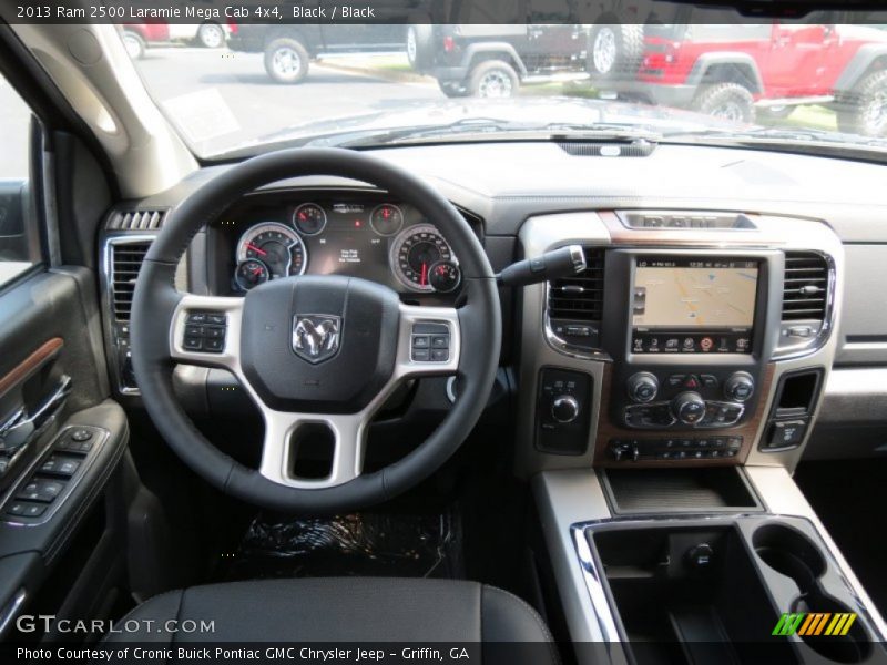 Black / Black 2013 Ram 2500 Laramie Mega Cab 4x4