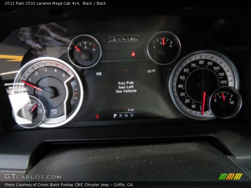 Black / Black 2013 Ram 2500 Laramie Mega Cab 4x4