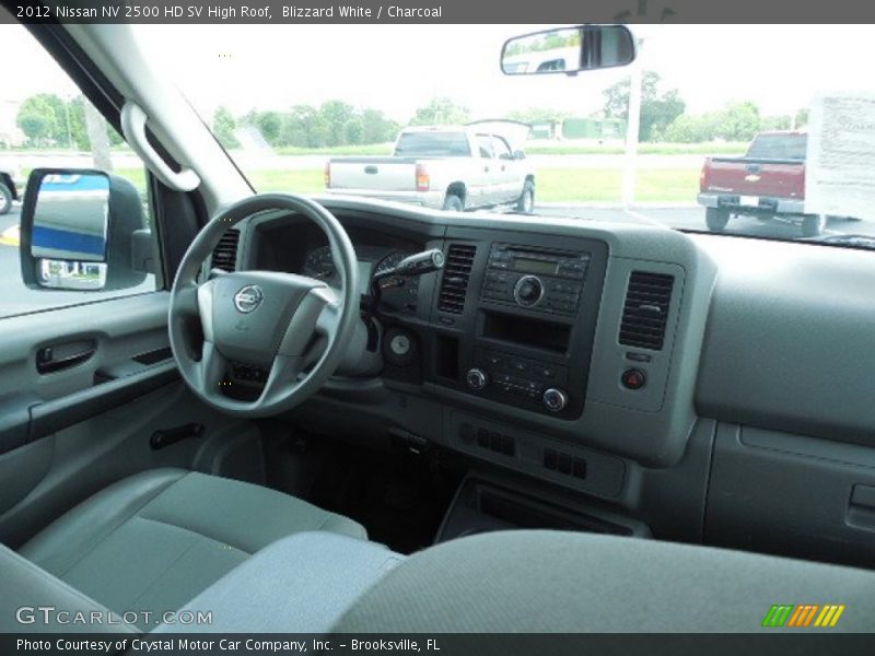 Blizzard White / Charcoal 2012 Nissan NV 2500 HD SV High Roof