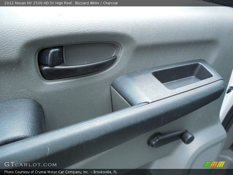 Blizzard White / Charcoal 2012 Nissan NV 2500 HD SV High Roof