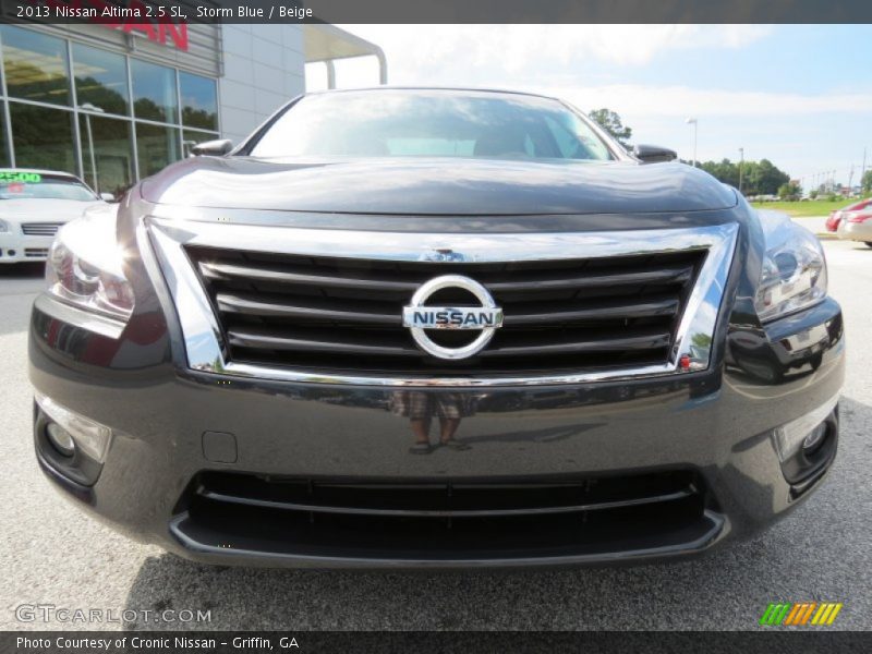 Storm Blue / Beige 2013 Nissan Altima 2.5 SL
