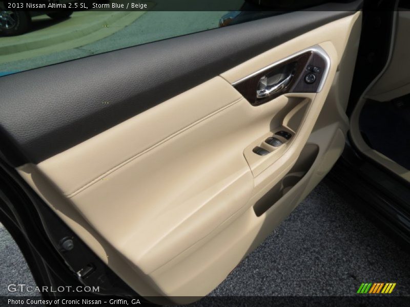 Storm Blue / Beige 2013 Nissan Altima 2.5 SL