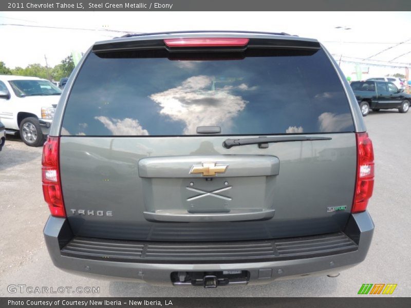 Steel Green Metallic / Ebony 2011 Chevrolet Tahoe LS