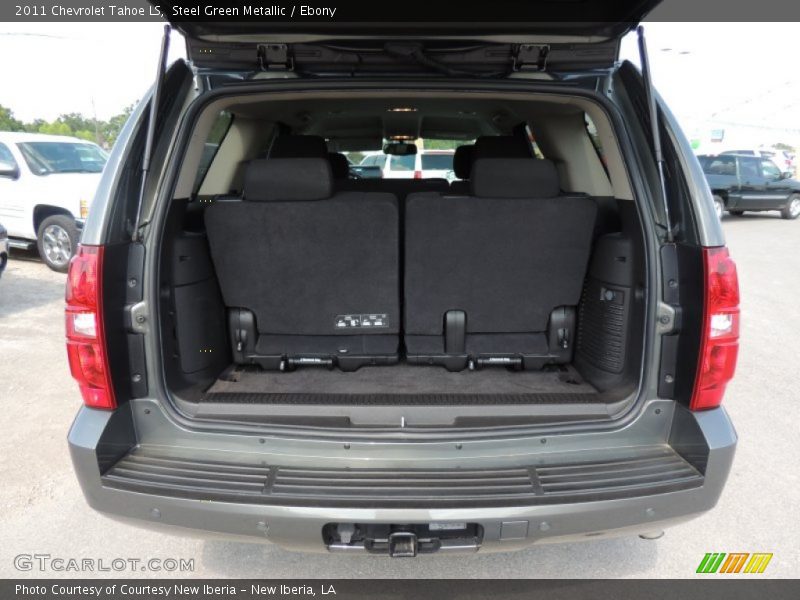 Steel Green Metallic / Ebony 2011 Chevrolet Tahoe LS