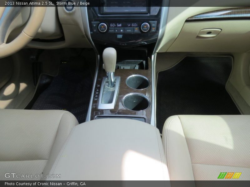 Storm Blue / Beige 2013 Nissan Altima 2.5 SL
