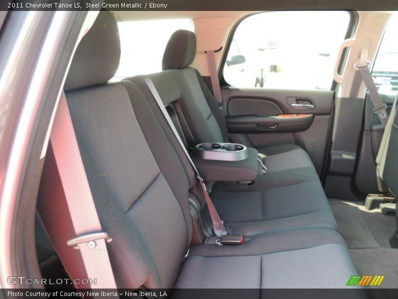Steel Green Metallic / Ebony 2011 Chevrolet Tahoe LS