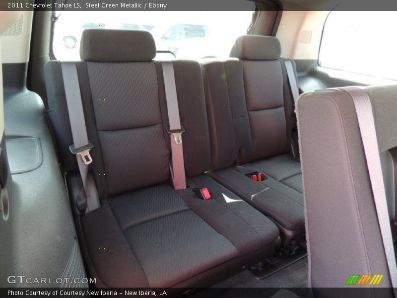 Steel Green Metallic / Ebony 2011 Chevrolet Tahoe LS