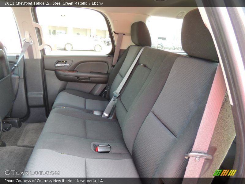 Steel Green Metallic / Ebony 2011 Chevrolet Tahoe LS