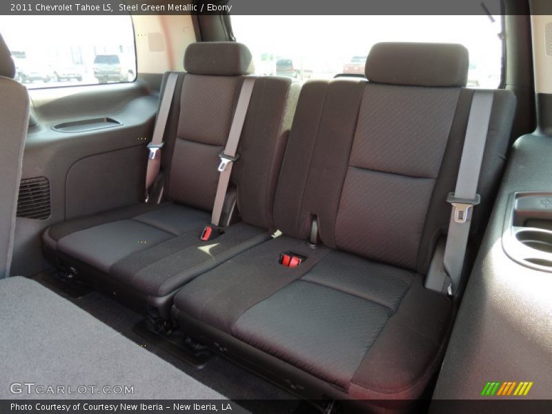Steel Green Metallic / Ebony 2011 Chevrolet Tahoe LS