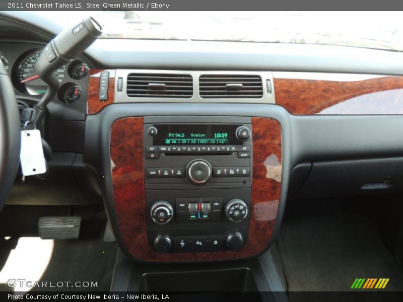 Steel Green Metallic / Ebony 2011 Chevrolet Tahoe LS