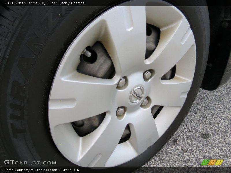 Super Black / Charcoal 2011 Nissan Sentra 2.0