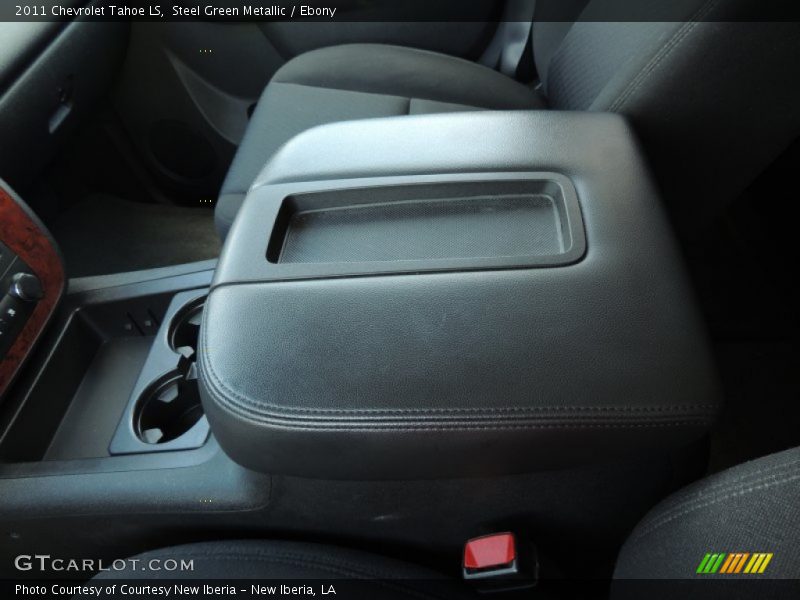 Steel Green Metallic / Ebony 2011 Chevrolet Tahoe LS