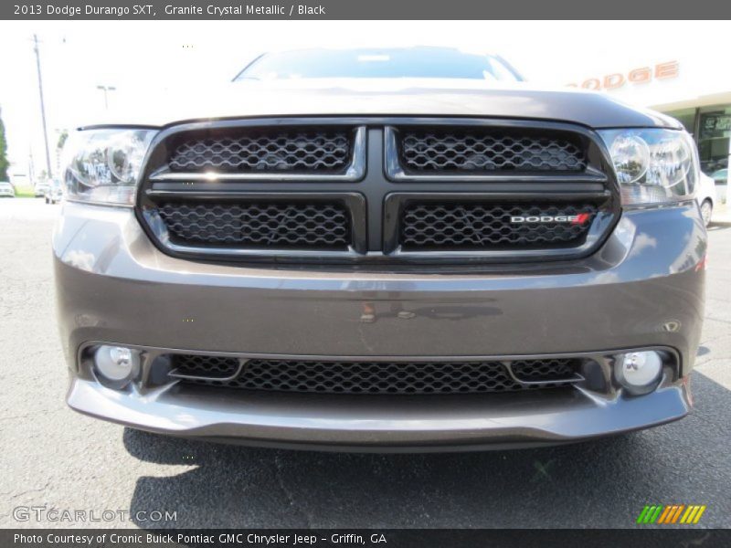 Granite Crystal Metallic / Black 2013 Dodge Durango SXT
