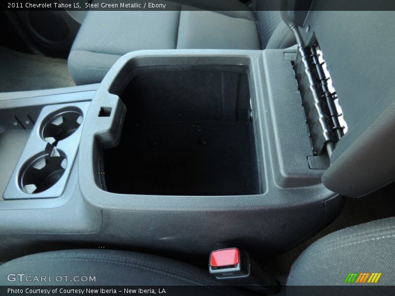 Steel Green Metallic / Ebony 2011 Chevrolet Tahoe LS
