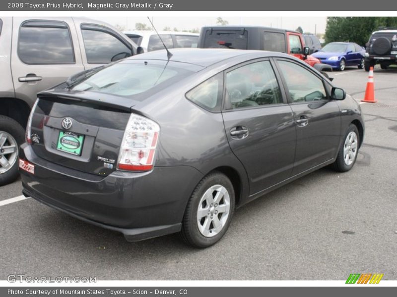 Magnetic Gray Metallic / Gray 2008 Toyota Prius Hybrid