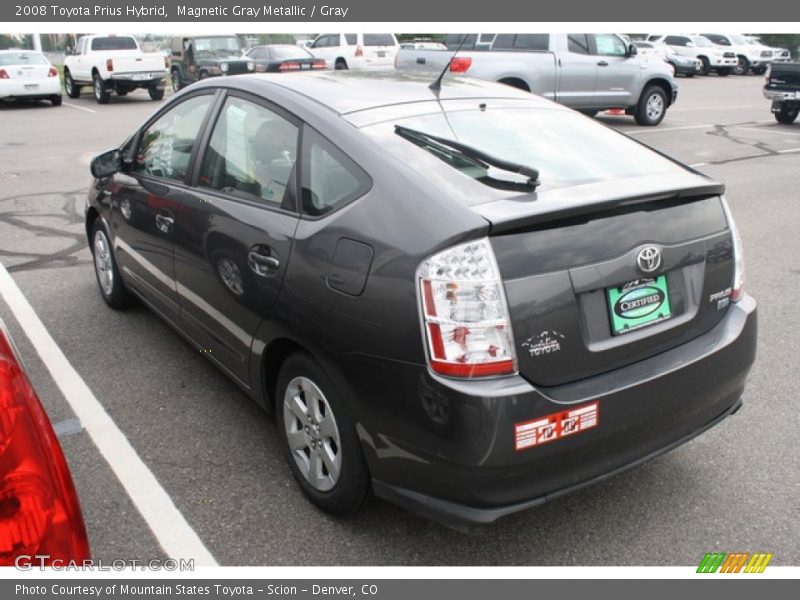 Magnetic Gray Metallic / Gray 2008 Toyota Prius Hybrid