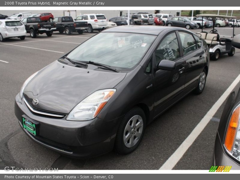 Magnetic Gray Metallic / Gray 2008 Toyota Prius Hybrid